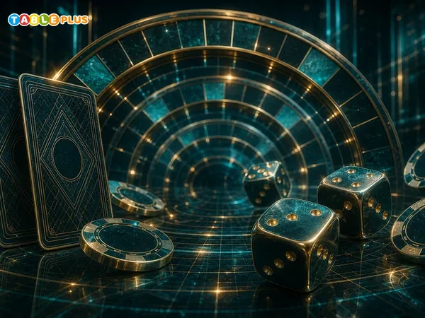 Homepage display — live casino and table games